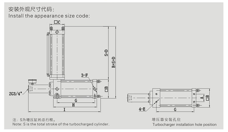 JRO預壓（yā）式氣液增壓器設計圖